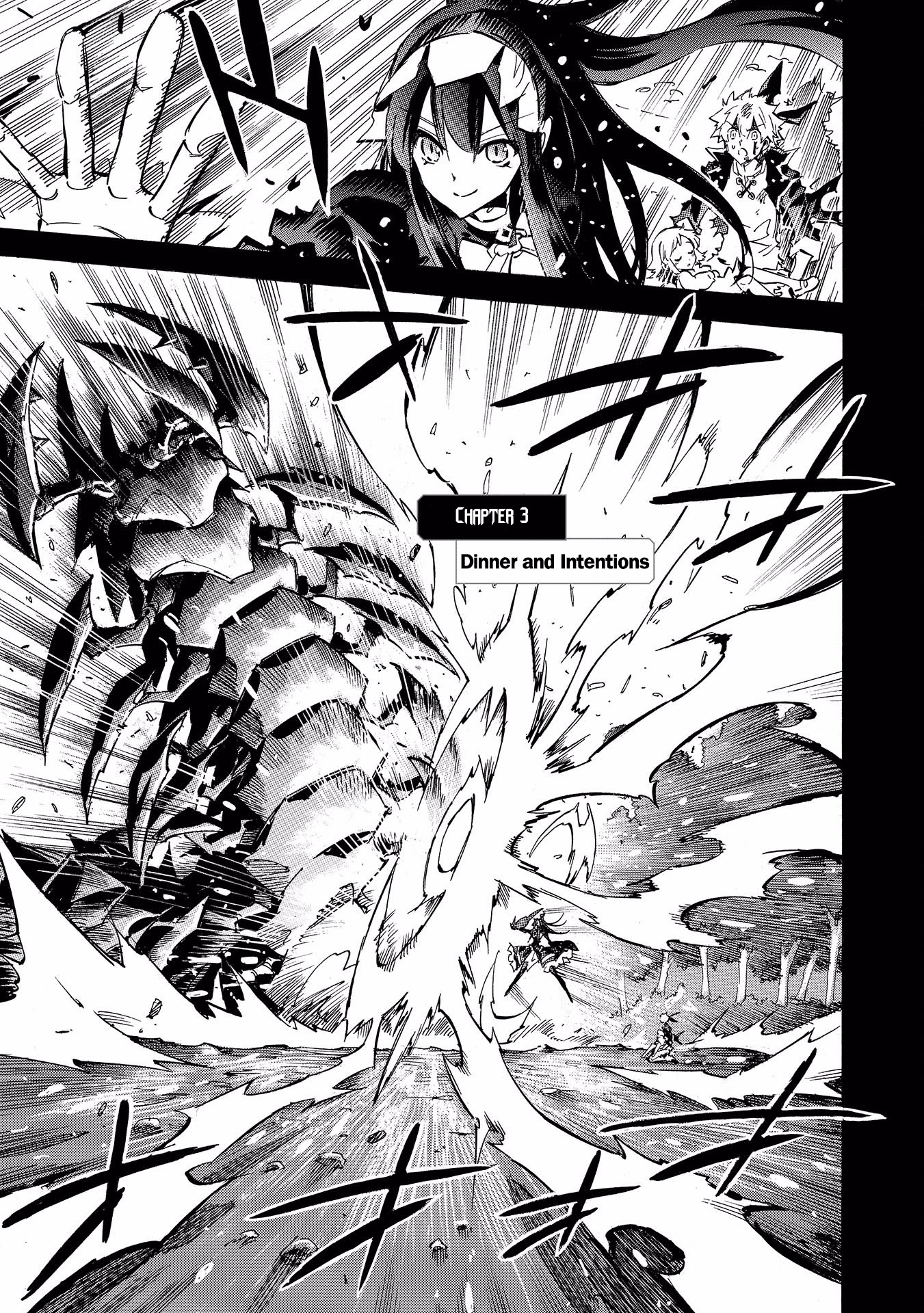 Infinite Dendrogram Chapter 3 page 1 - Chapter 3: Dinner and Intentions