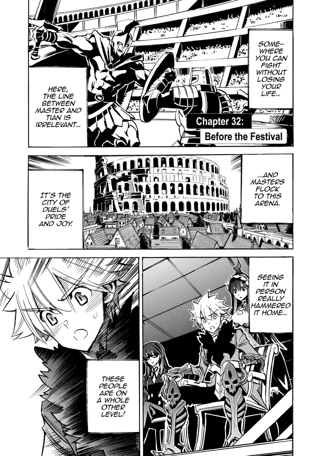 Infinite Dendrogram Chapter 32 page 1 - Chapter 32