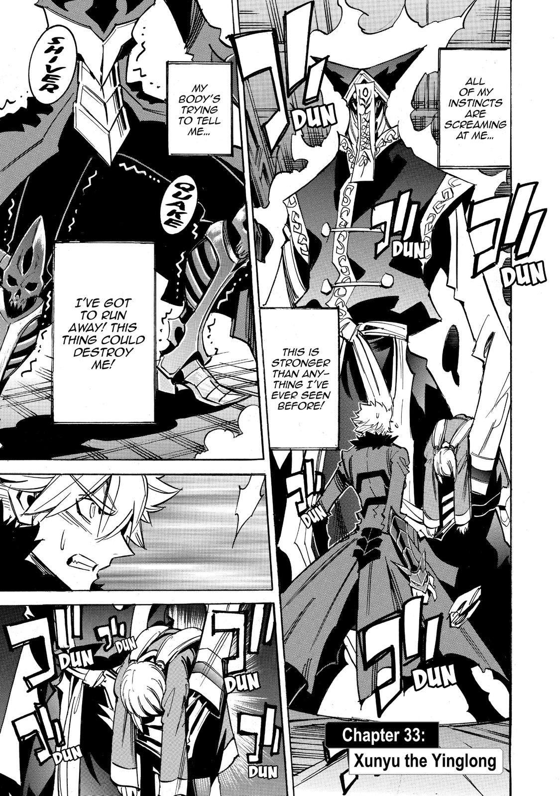 Infinite Dendrogram Chapter 33 page 1 - Chapter 33