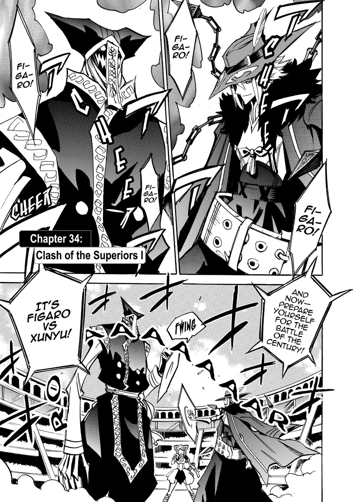 Infinite Dendrogram Chapter 34 page 1 - Chapter 34