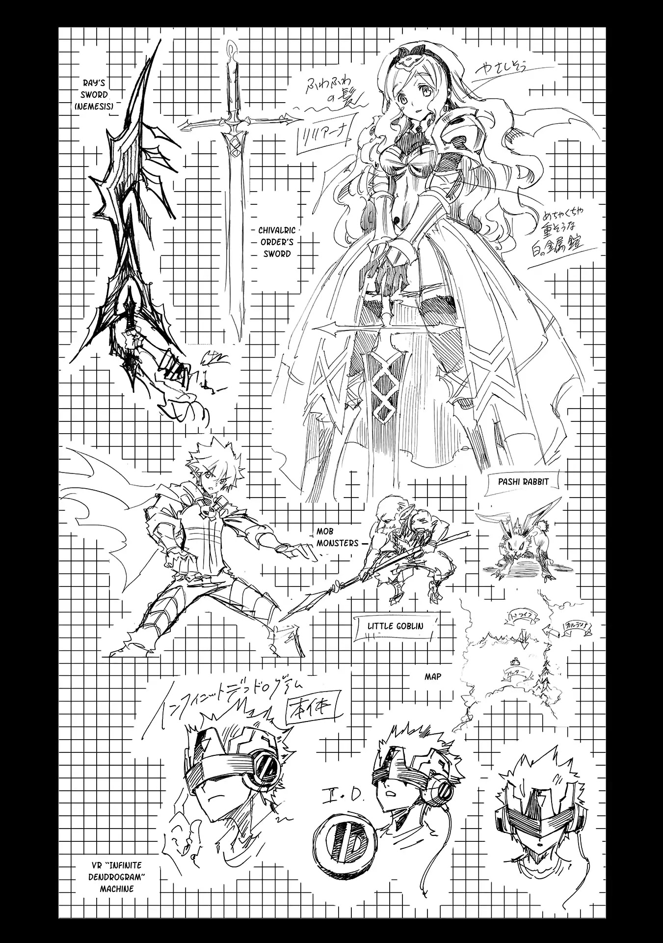 Infinite Dendrogram Chapter 5.5 page 2 - Chapter 5.5: Rough Sketches & Afterword