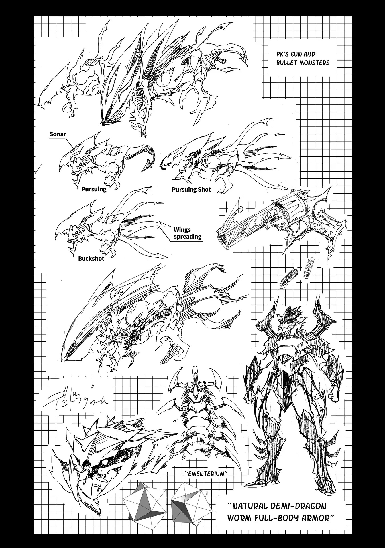 Infinite Dendrogram Chapter 5.5 page 4 - Chapter 5.5: Rough Sketches & Afterword