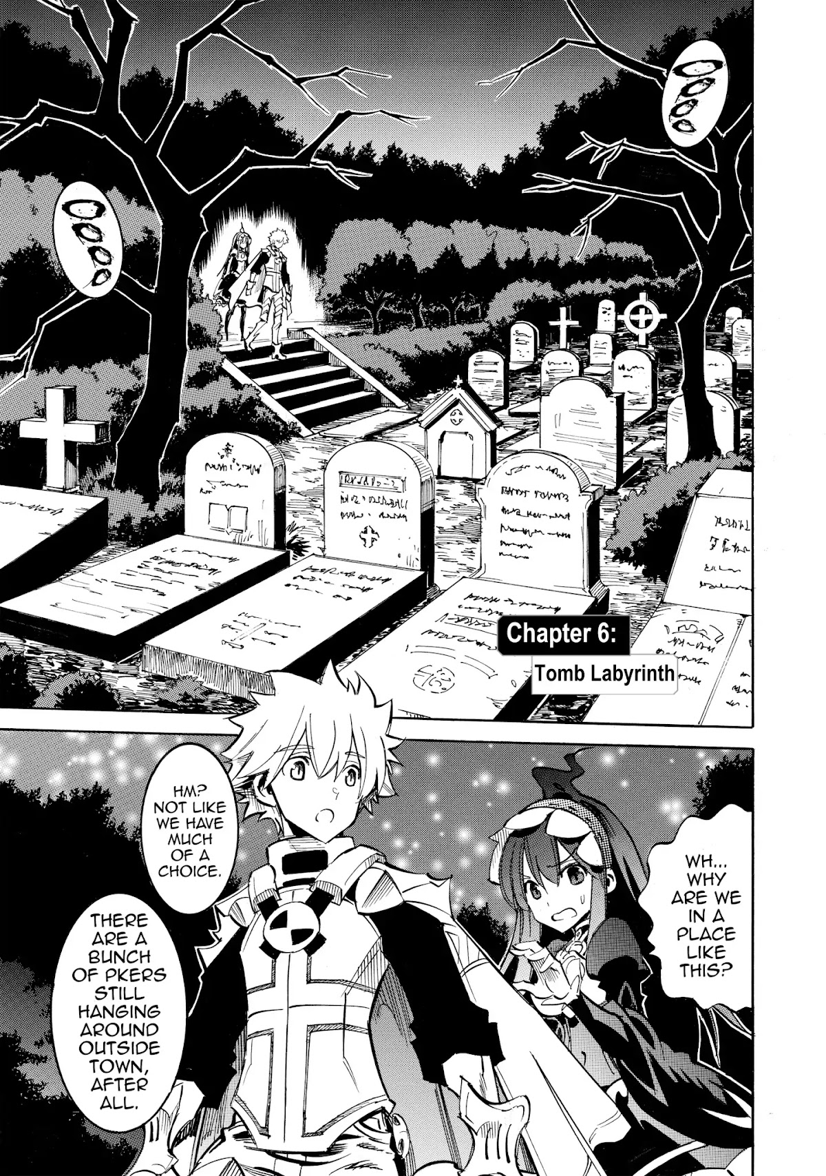 Infinite Dendrogram Chapter 6 page 4 - Chapter 6: Tomb Labyrinth