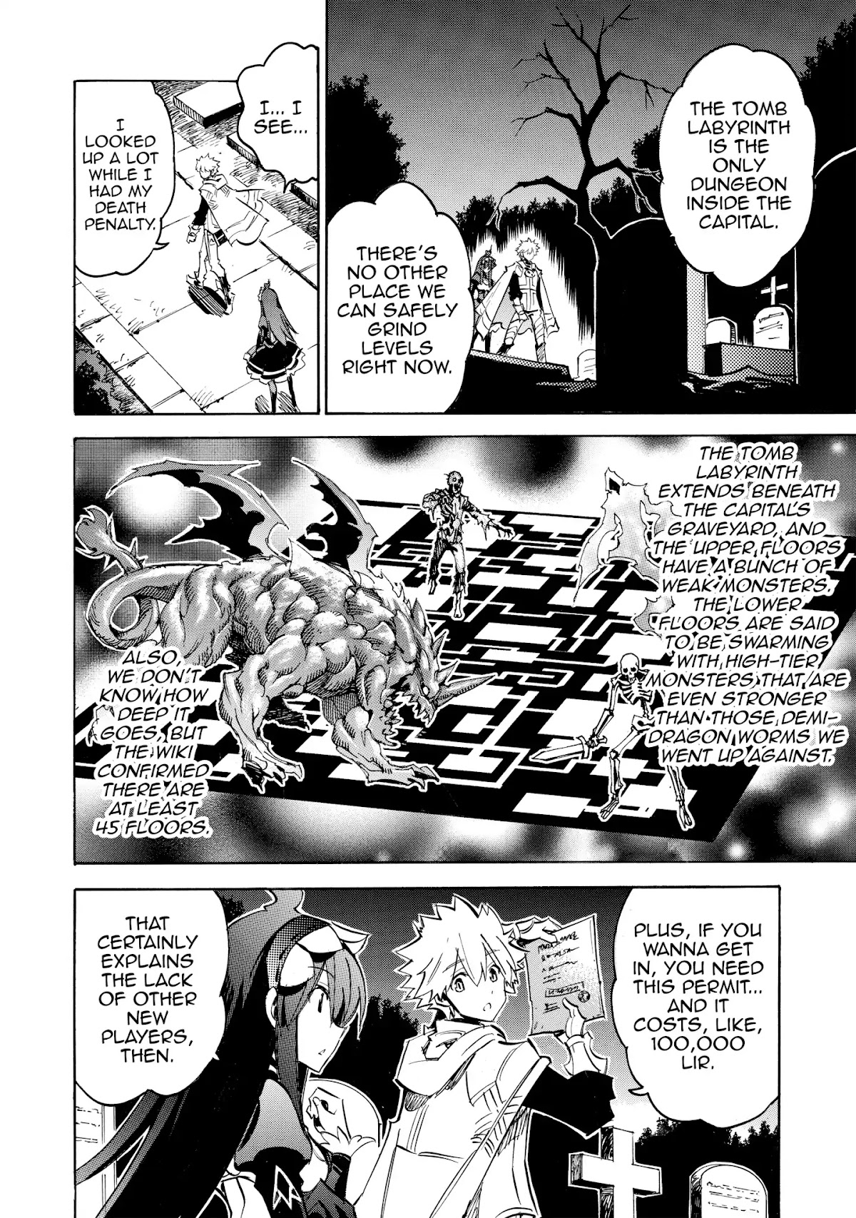 Infinite Dendrogram Chapter 6 page 5 - Chapter 6: Tomb Labyrinth