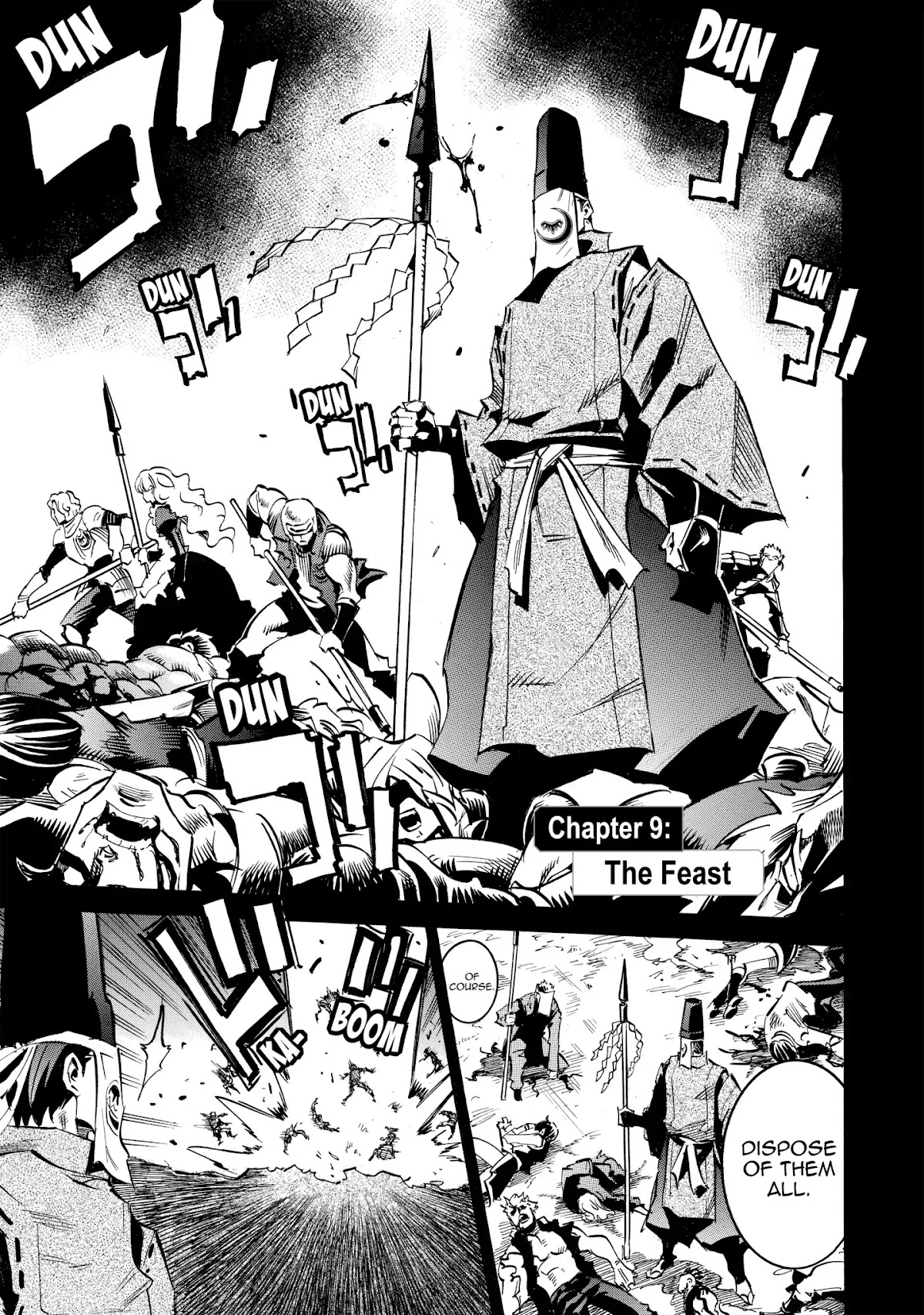 Infinite Dendrogram Chapter 9 page 1 - Chapter 9: The Feast