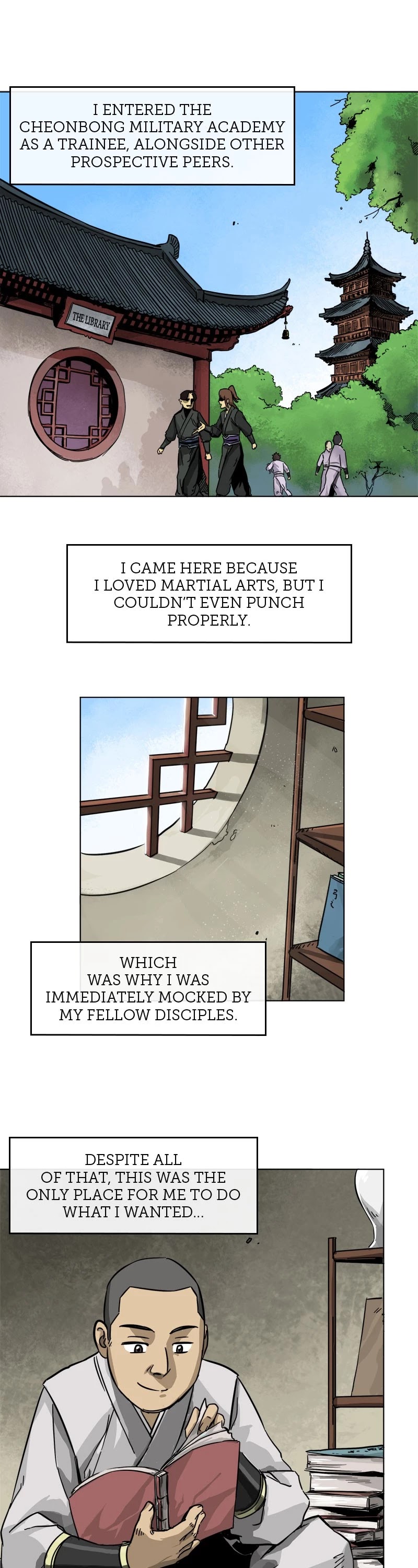 Infinite Leveling: Murim Chapter 10 page 1 - Chapter 10: Ep. 10 - Wi Yong, the Trainee