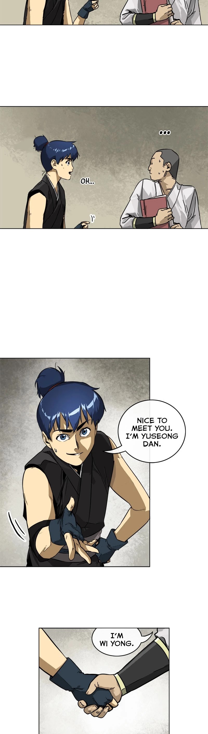 Infinite Leveling: Murim Chapter 10 page 4 - Chapter 10: Ep. 10 - Wi Yong, the Trainee