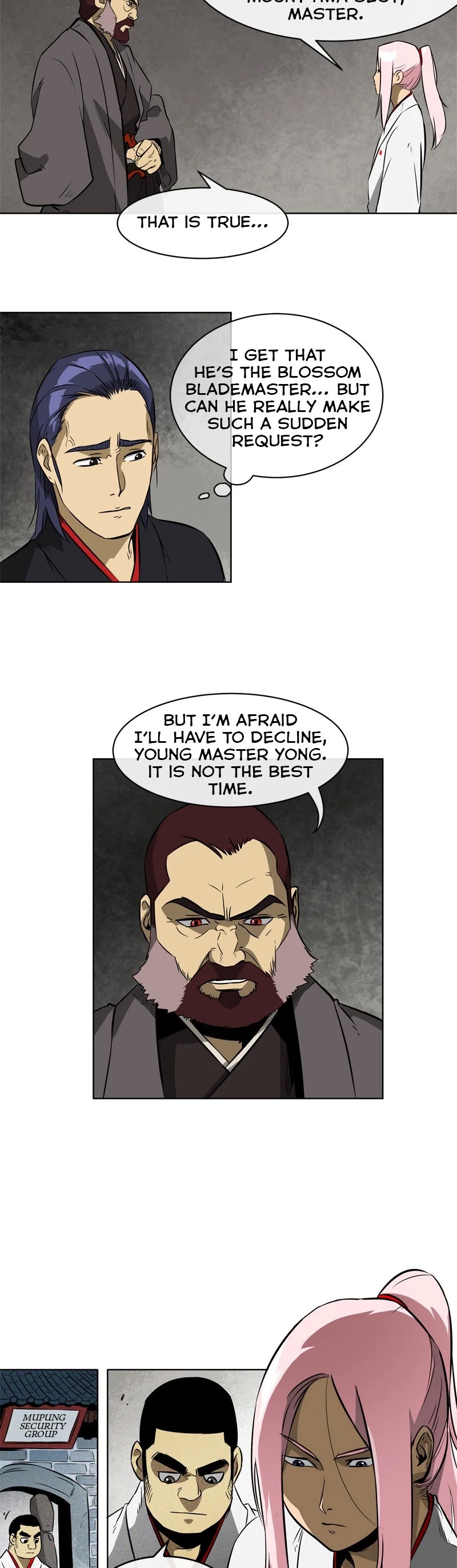Infinite Leveling: Murim Chapter 13 page 11 - Chapter 13: Ep. 13 - Chorang Yong, the Blossom Blademaster