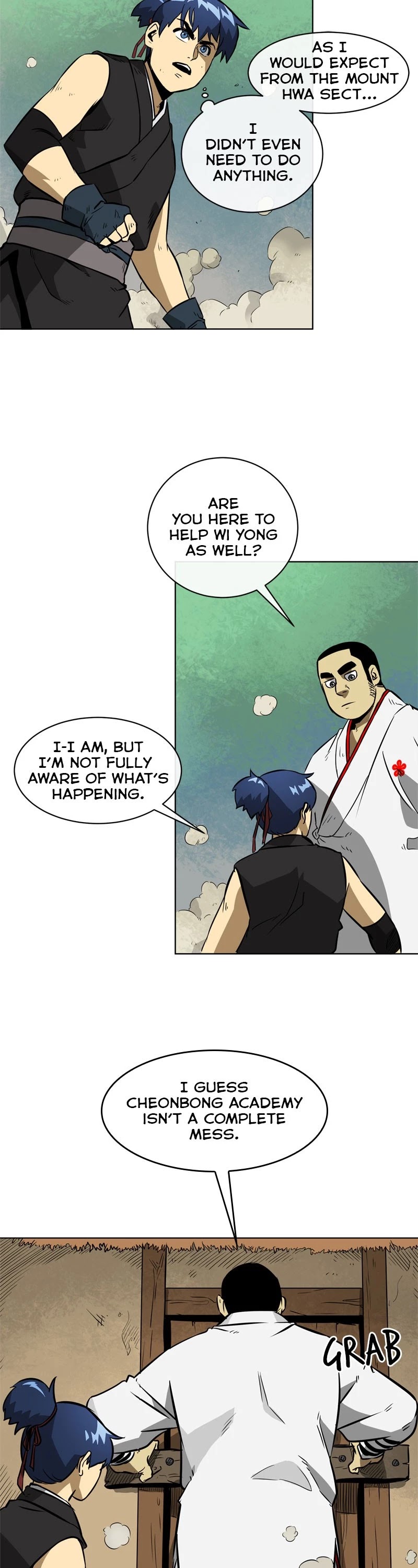 Infinite Leveling: Murim Chapter 13 page 14 - Chapter 13: Ep. 13 - Chorang Yong, the Blossom Blademaster
