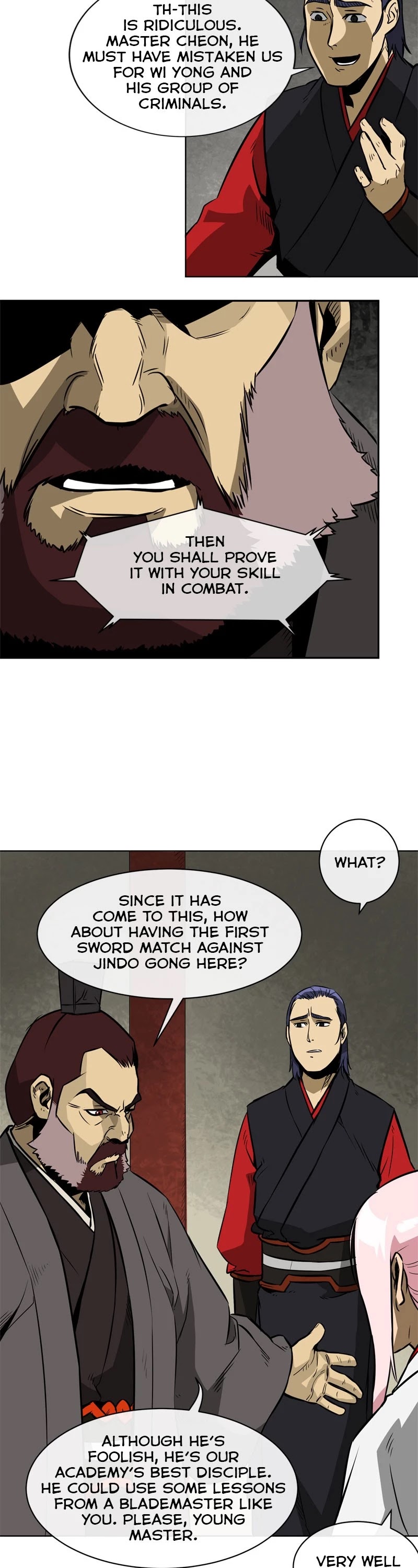 Infinite Leveling: Murim Chapter 13 page 21 - Chapter 13: Ep. 13 - Chorang Yong, the Blossom Blademaster
