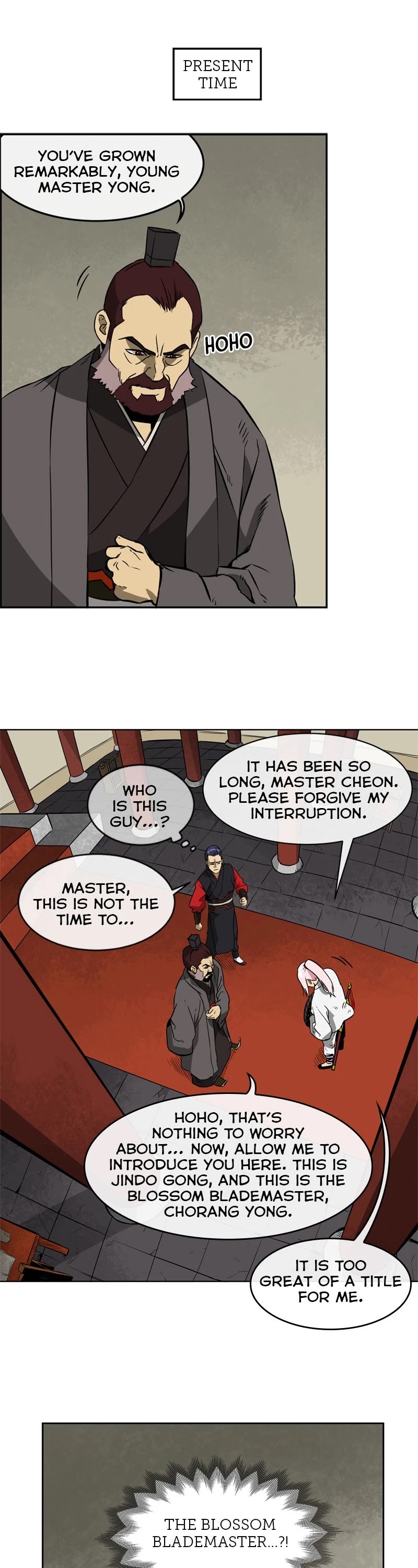 Infinite Leveling: Murim Chapter 13 page 9 - Chapter 13: Ep. 13 - Chorang Yong, the Blossom Blademaster