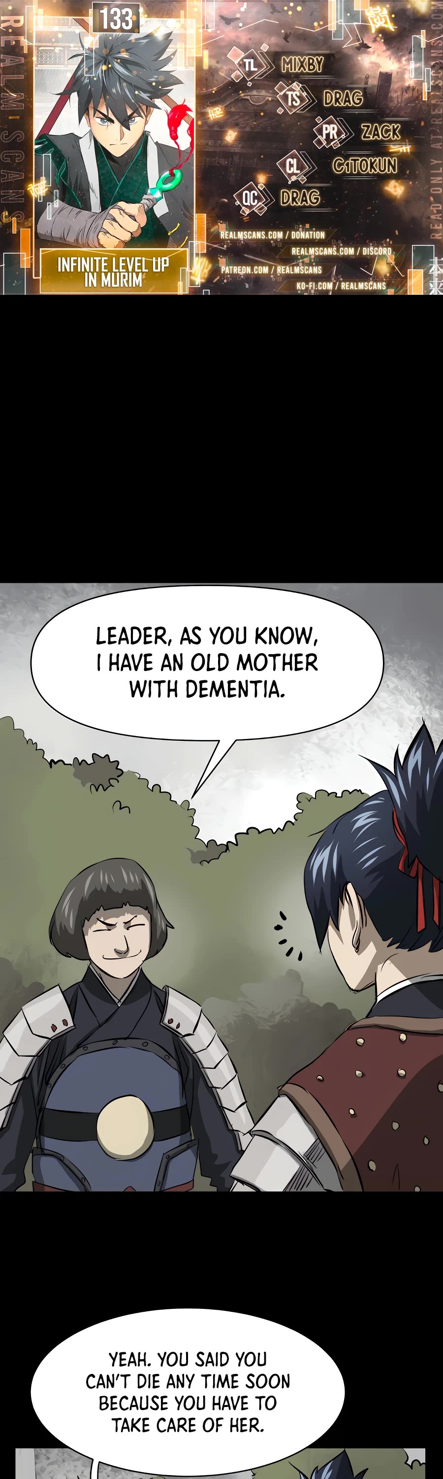 Infinite Leveling: Murim Chapter 133 page 1 - Chapter 133