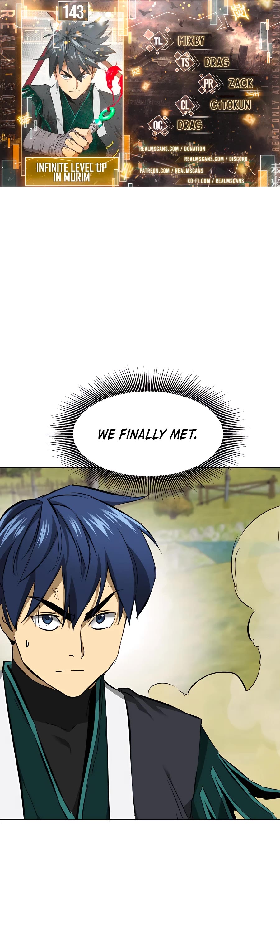 Infinite Leveling: Murim Chapter 143 page 1 - Chapter 143