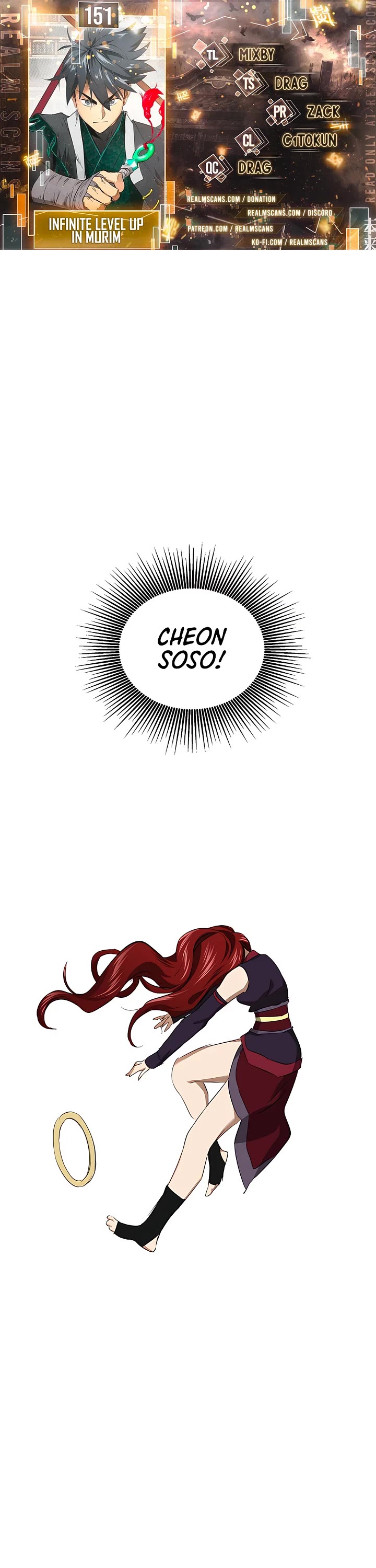 Infinite Leveling: Murim Chapter 151 page 1 - Chapter 151