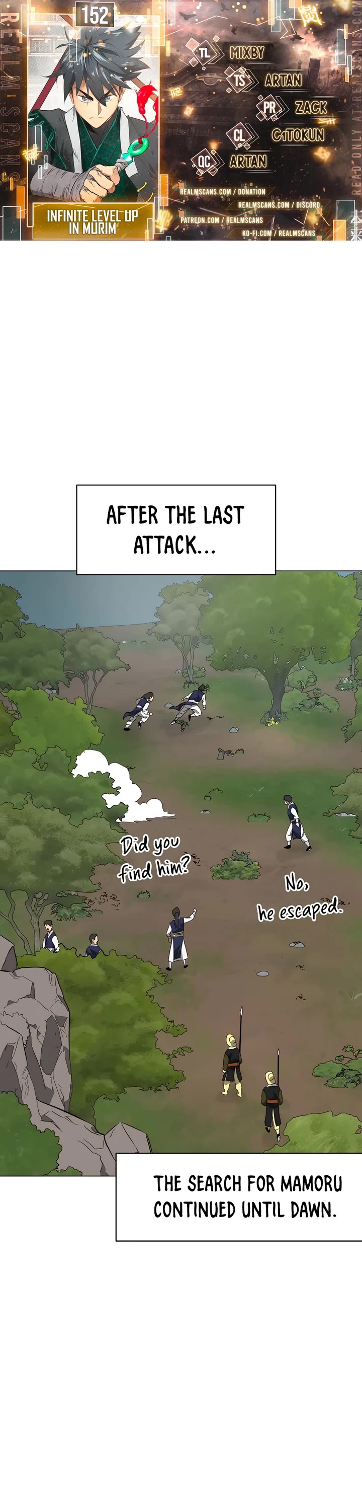 Infinite Leveling: Murim Chapter 152 page 1 - Chapter 152