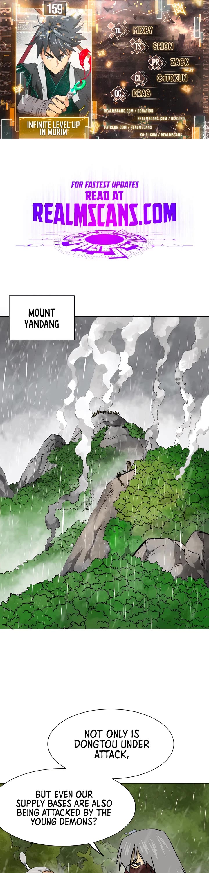 Infinite Leveling: Murim Chapter 159 page 1 - Chapter 159