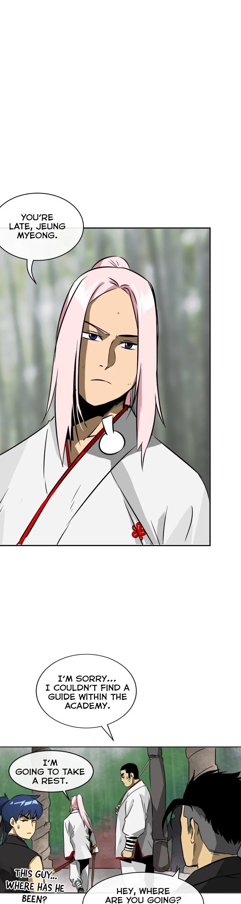 Infinite Leveling: Murim Chapter 16 page 1 - Chapter 16: Ep. 16 - Jeung Myeong, the Virtuous Blossoming Palm