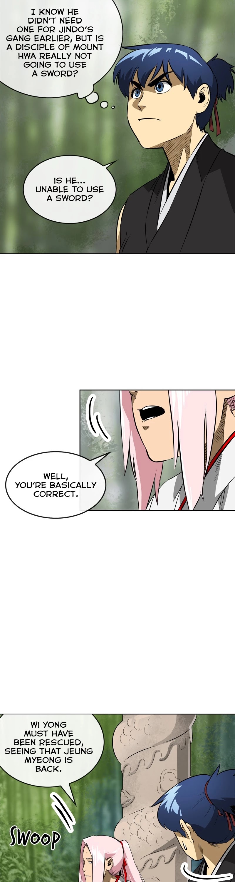 Infinite Leveling: Murim Chapter 16 page 10 - Chapter 16: Ep. 16 - Jeung Myeong, the Virtuous Blossoming Palm