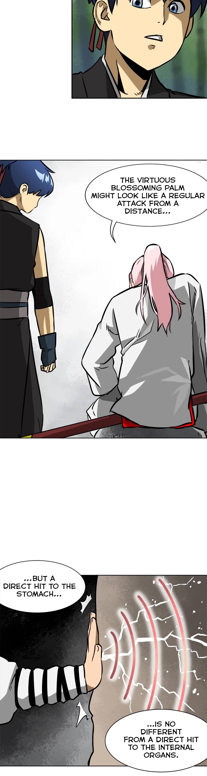 Infinite Leveling: Murim Chapter 16 page 22 - Chapter 16: Ep. 16 - Jeung Myeong, the Virtuous Blossoming Palm
