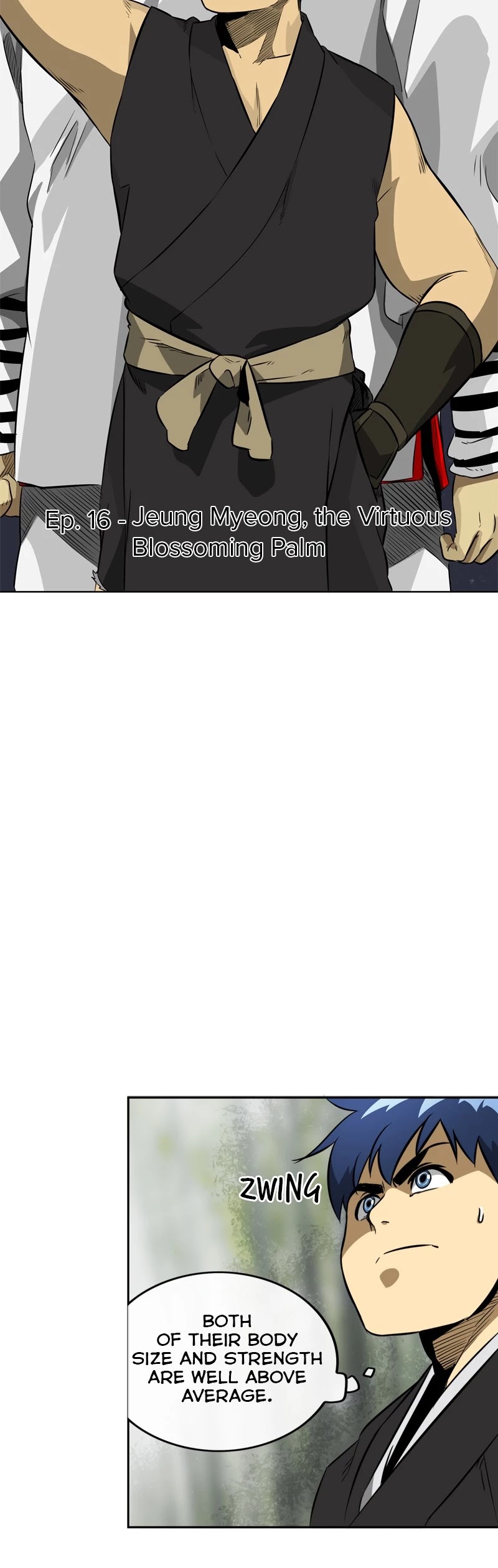 Infinite Leveling: Murim Chapter 16 page 4 - Chapter 16: Ep. 16 - Jeung Myeong, the Virtuous Blossoming Palm