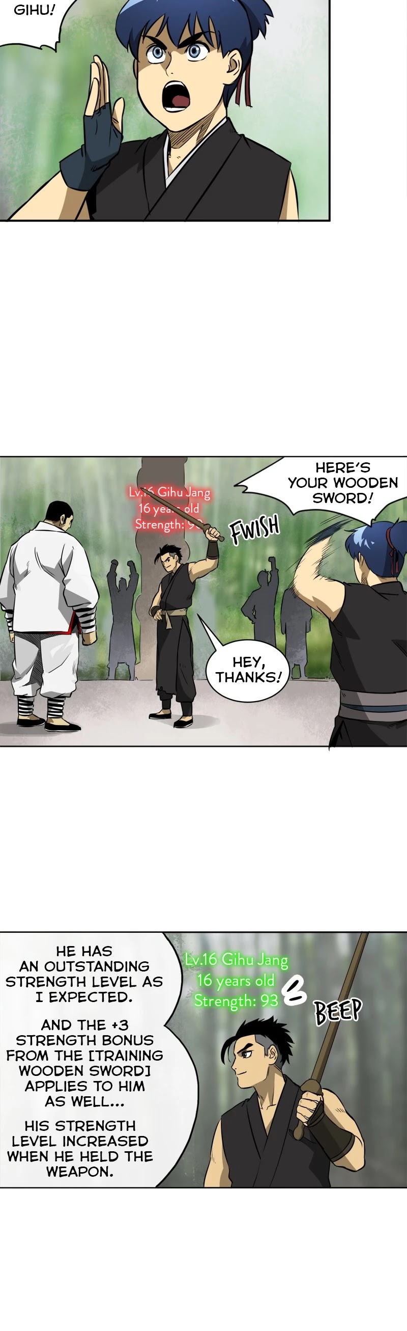 Infinite Leveling: Murim Chapter 16 page 8 - Chapter 16: Ep. 16 - Jeung Myeong, the Virtuous Blossoming Palm