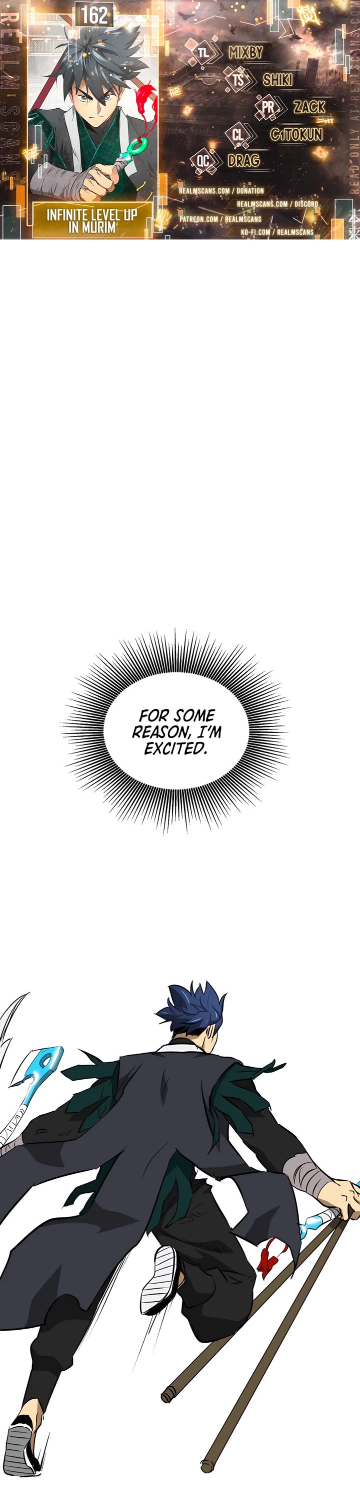 Infinite Leveling: Murim Chapter 162 page 1 - Chapter 162