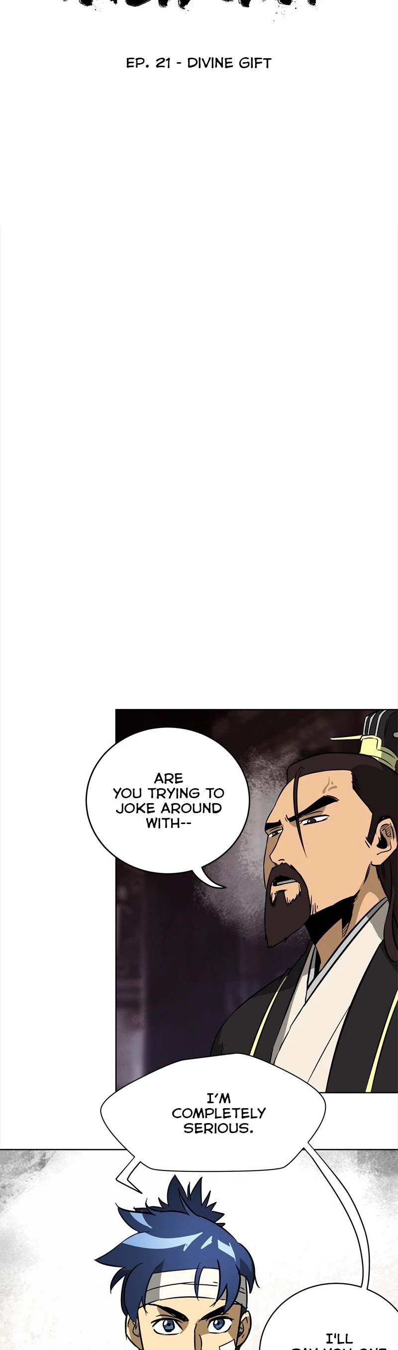 Infinite Leveling: Murim Chapter 21 page 8 - Chapter 21: Ep. 21 - Divine Gift