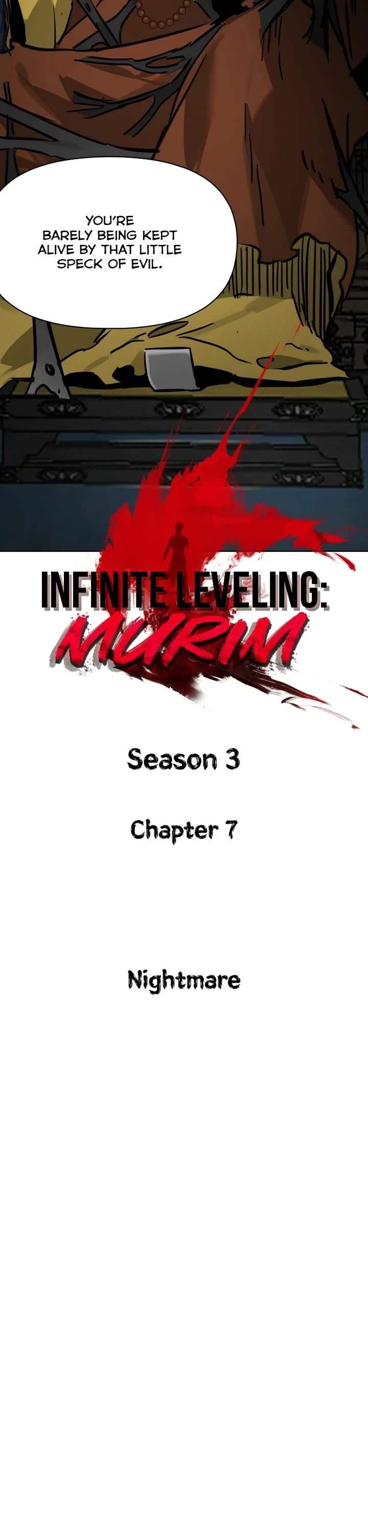Infinite Leveling: Murim Chapter 256 page 4 - Chapter 256: (S3) Ep. 7 - Nightmare