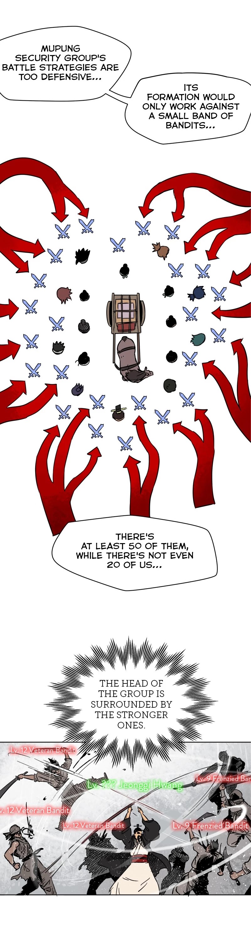 Infinite Leveling: Murim Chapter 26 page 14 - Chapter 26: Ep. 26 - The Ambush of the Prowling Dragon Clan
