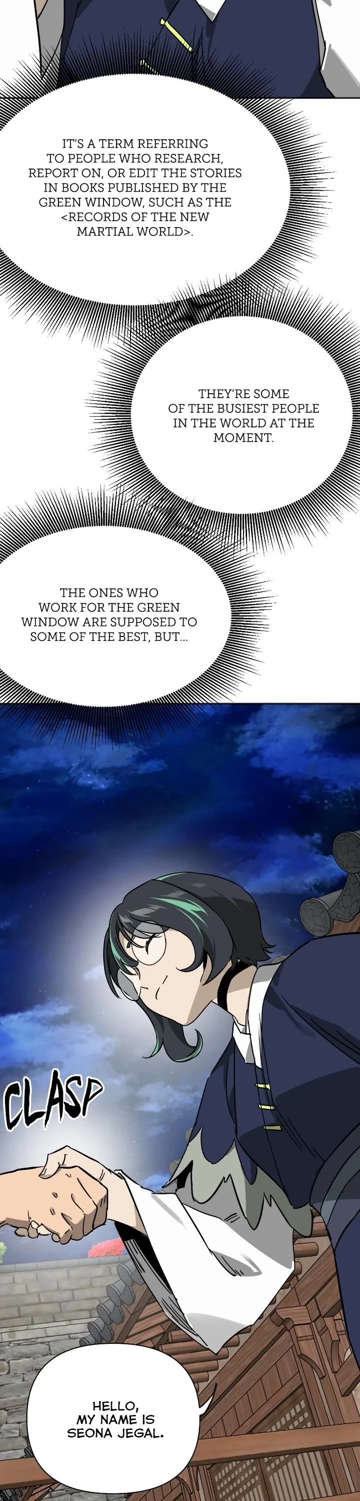Infinite Leveling: Murim Chapter 269 page 33 - Chapter 269: (S3) Ep. 20 - Reporter