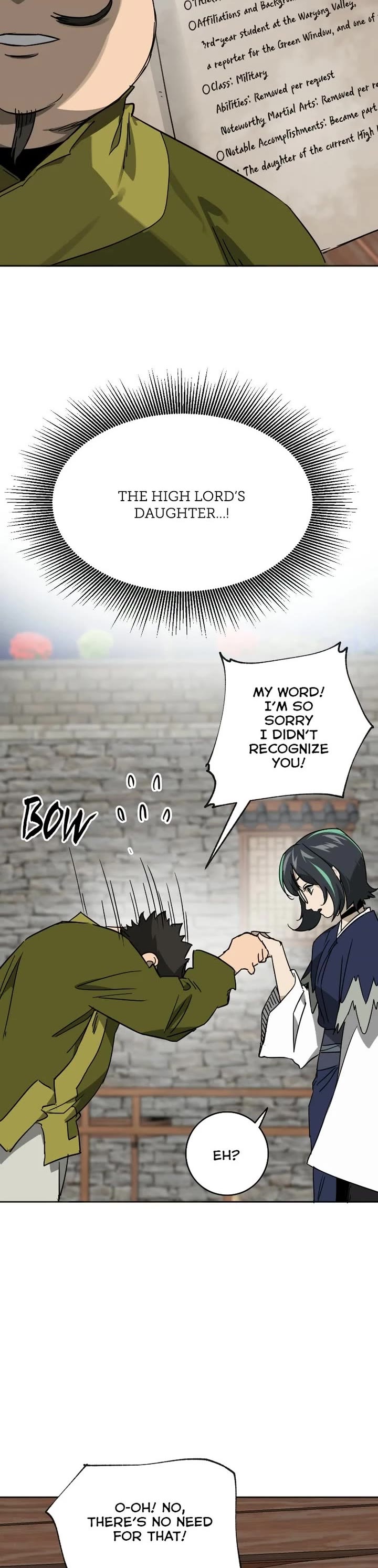 Infinite Leveling: Murim Chapter 269 page 35 - Chapter 269: (S3) Ep. 20 - Reporter