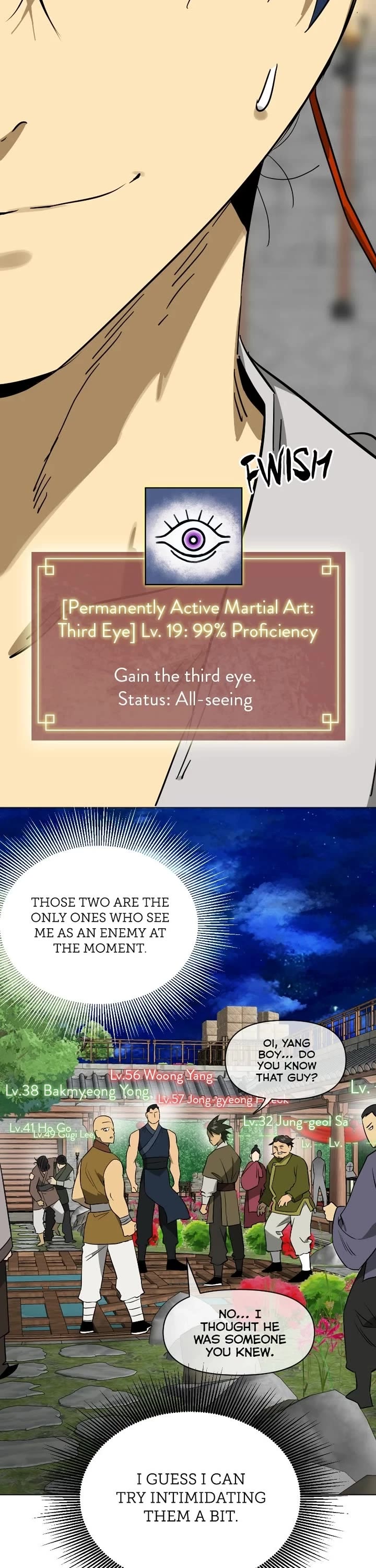 Infinite Leveling: Murim Chapter 271 page 18 - Chapter 271: (S3) Ep. 22 - Heightened Wisdom and Senses