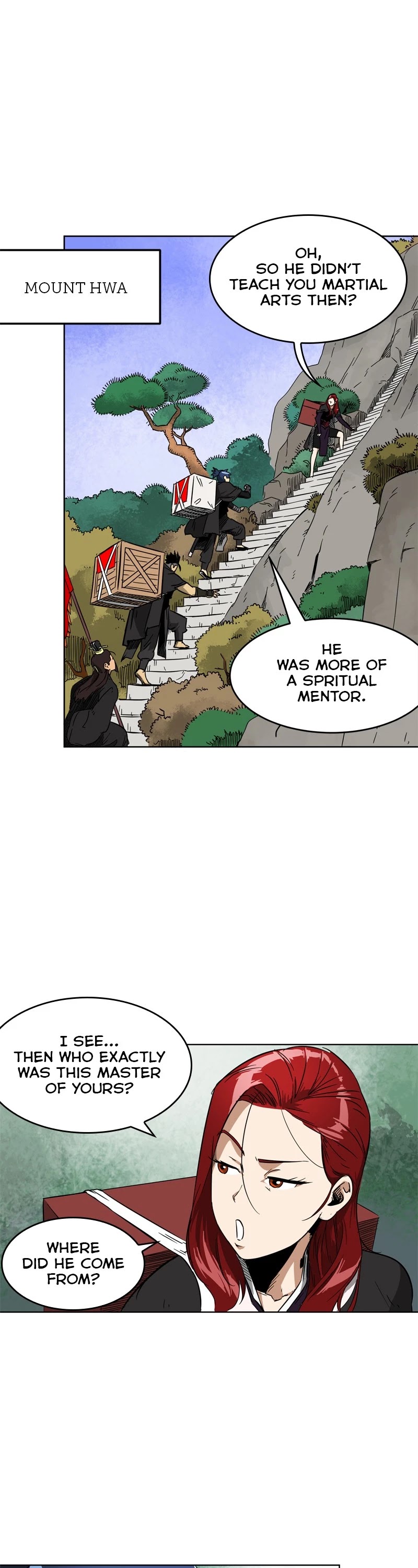 Infinite Leveling: Murim Chapter 29 page 2 - Chapter 29: Ep. 29 - Yeonhwabong, Mount Hwa (1)