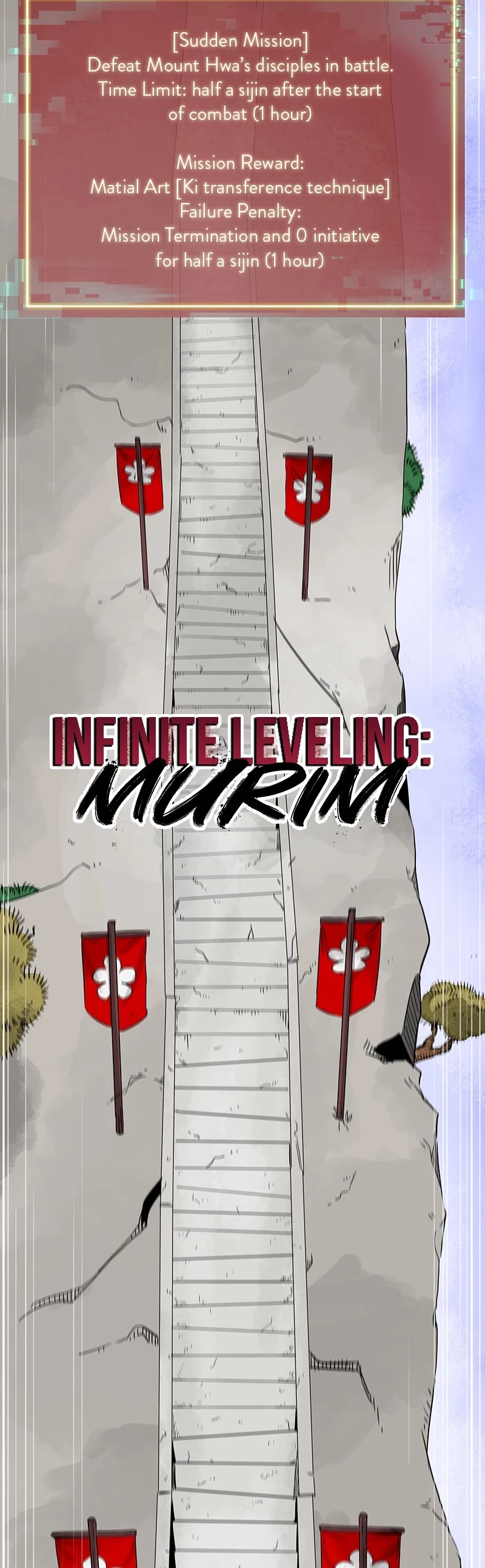 Infinite Leveling: Murim Chapter 31 page 4 - Chapter 31: Ep. 31- Yeonhwabong, Mount Hwa (3)