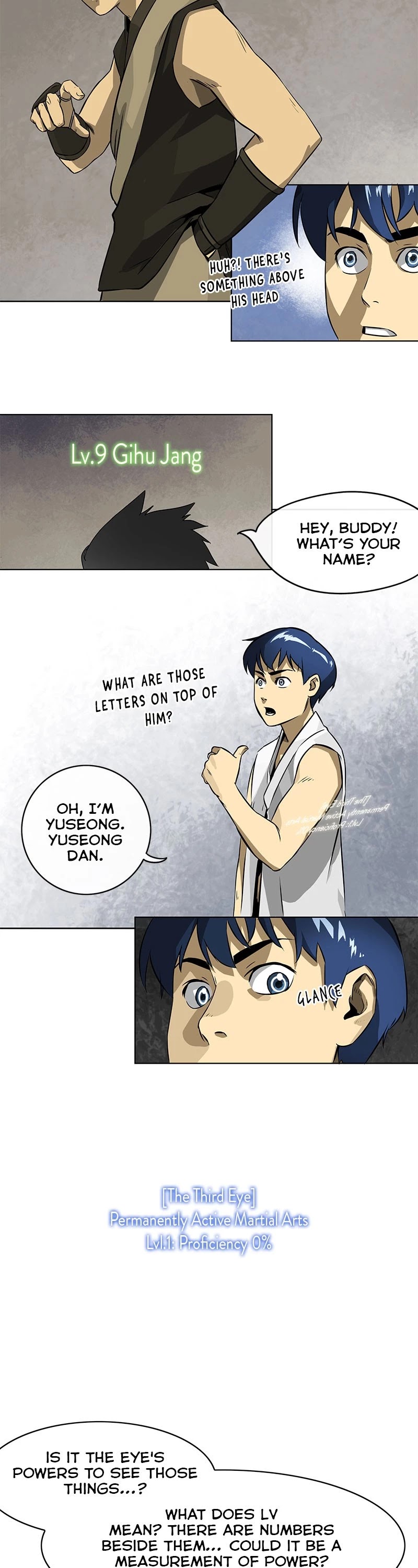 Infinite Leveling: Murim Chapter 4 page 7 - Chapter 4: Ep. 4 - The Third Eye