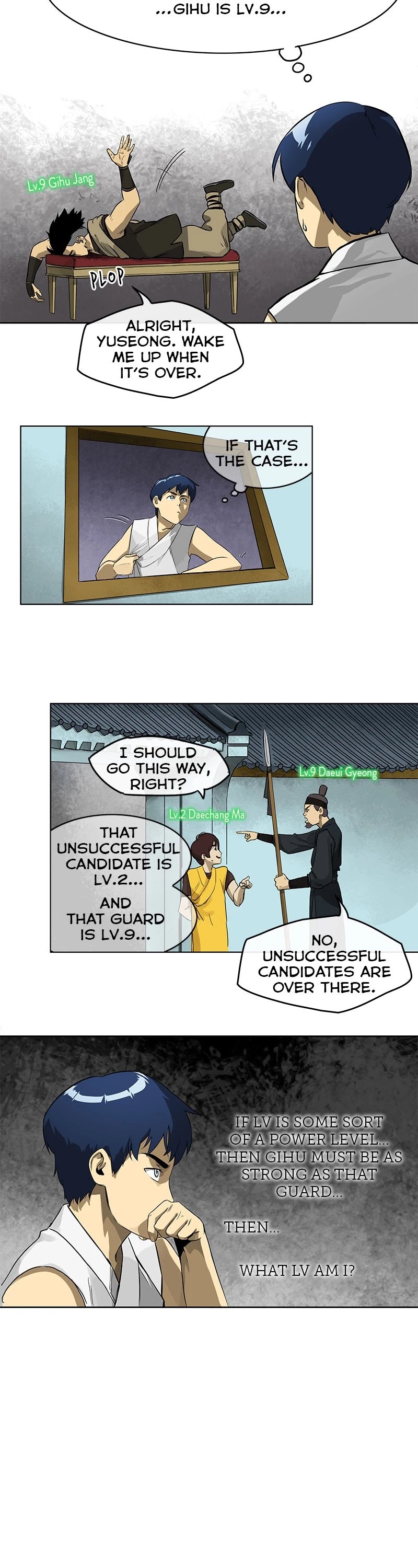 Infinite Leveling: Murim Chapter 4 page 8 - Chapter 4: Ep. 4 - The Third Eye