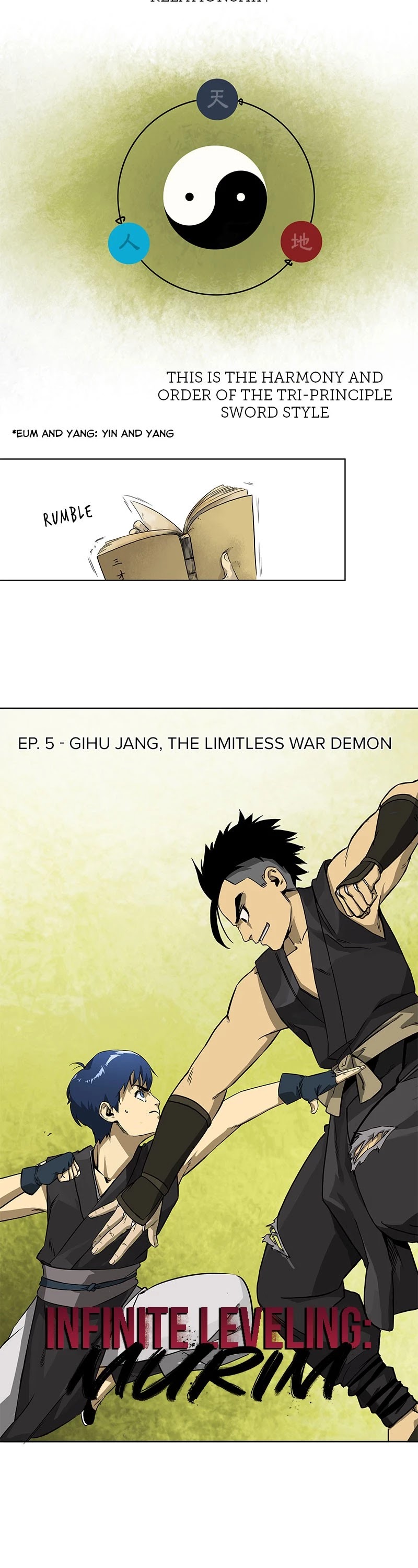 Infinite Leveling: Murim Chapter 5 page 2 - Chapter 5: Ep. 5 - Gihu Jang, the Limitless War Demon