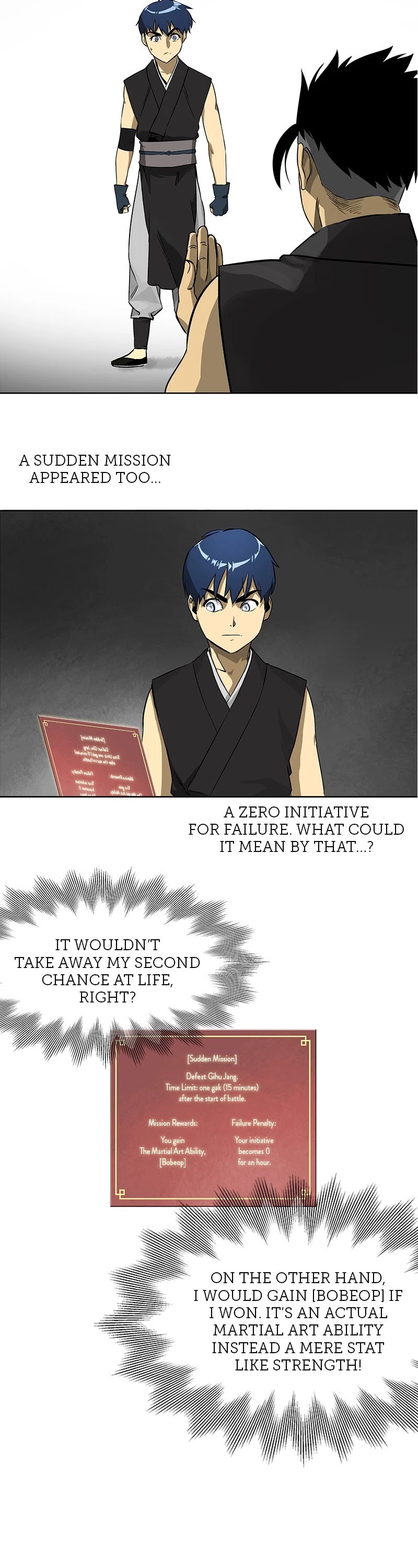 Infinite Leveling: Murim Chapter 5 page 7 - Chapter 5: Ep. 5 - Gihu Jang, the Limitless War Demon