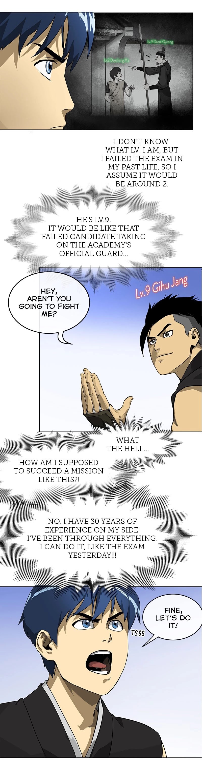Infinite Leveling: Murim Chapter 5 page 8 - Chapter 5: Ep. 5 - Gihu Jang, the Limitless War Demon