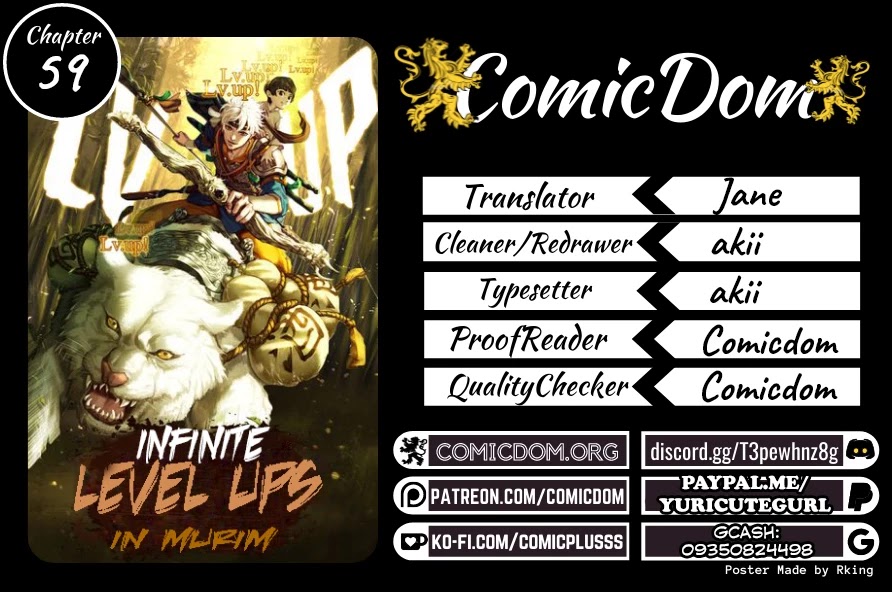 Infinite Leveling: Murim Chapter 59 page 1 - Chapter 59