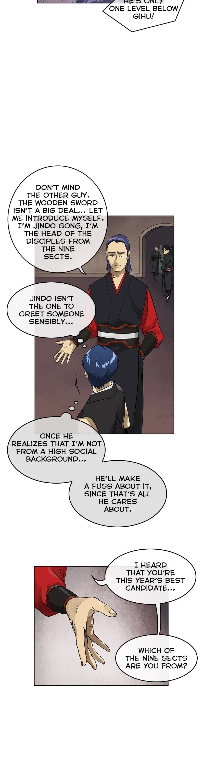 Infinite Leveling: Murim Chapter 7 page 11 - Chapter 7: Ep. 7 - Meeting Jindo Gong