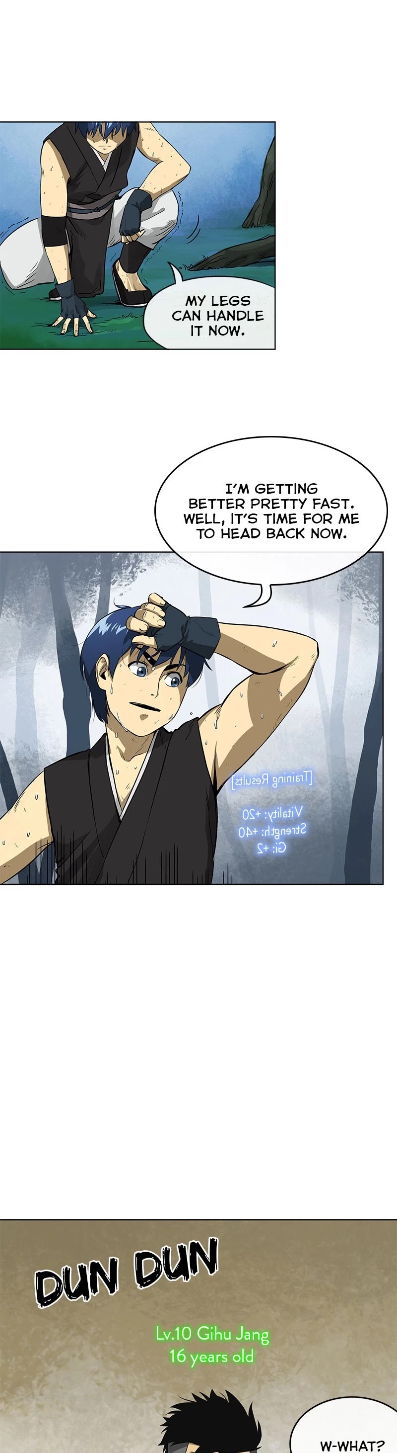 Infinite Leveling: Murim Chapter 7 page 22 - Chapter 7: Ep. 7 - Meeting Jindo Gong