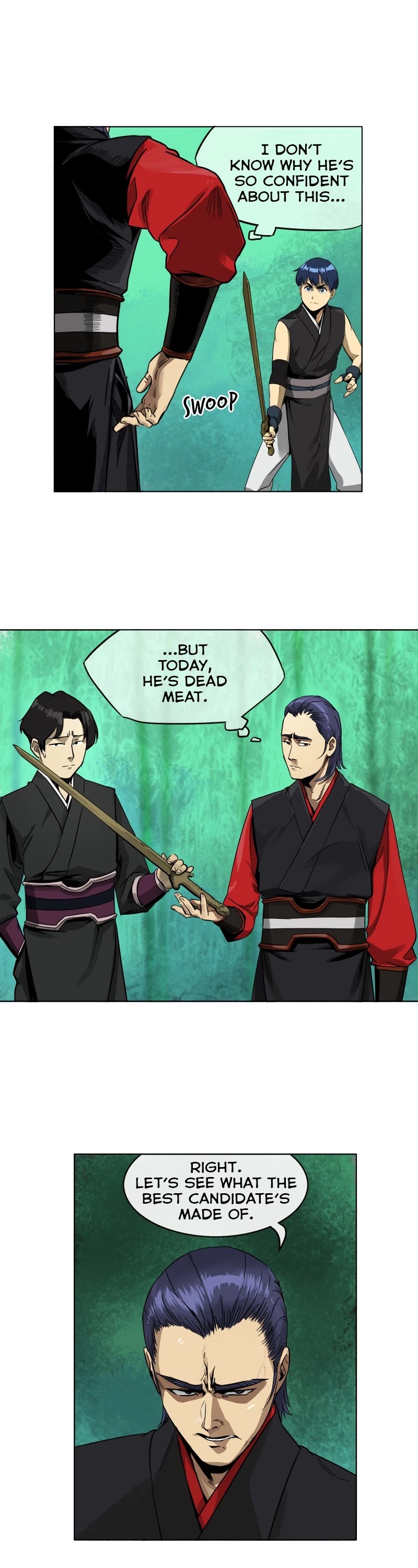 Infinite Leveling: Murim Chapter 9 page 1 - Chapter 9: Ep. 9 - Battle against an Archenemy