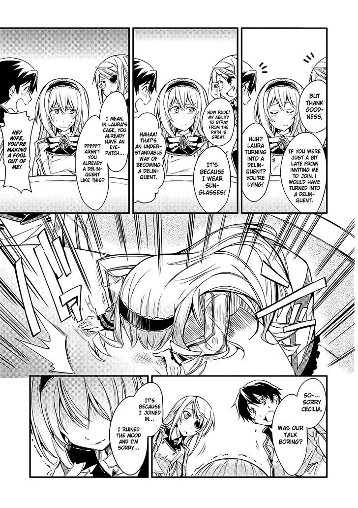 Infinite Stratos Black Bunny/White Bitter Chapter 2 page 7 - Chapter 2 : Elegant Tea Time