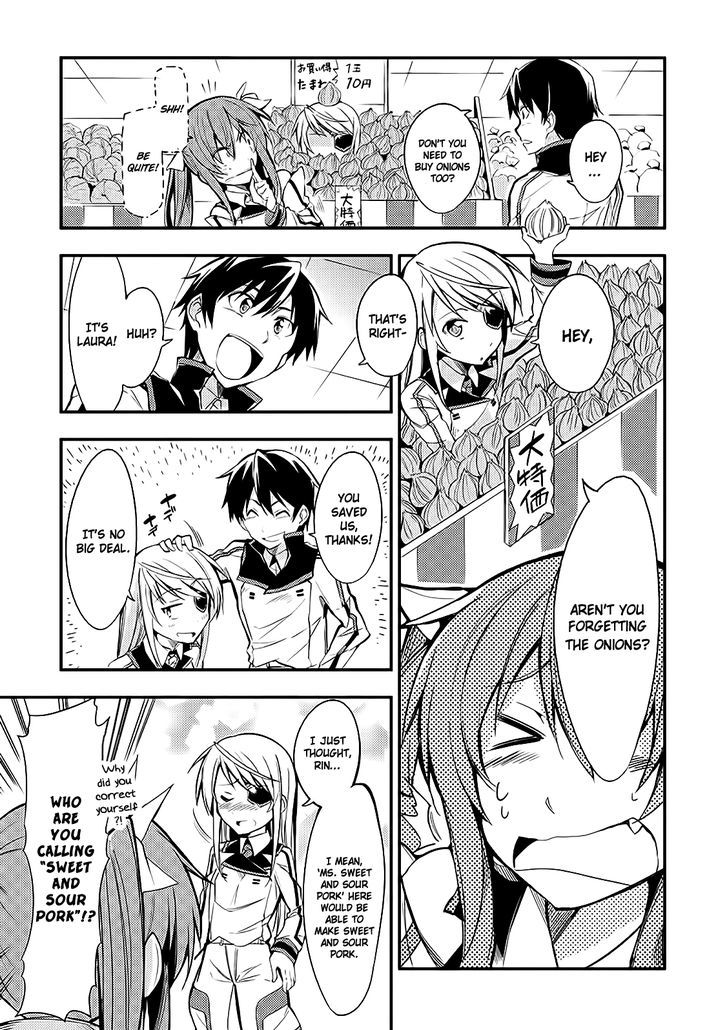 Infinite Stratos Black Bunny/White Bitter Chapter 3 page 3 - Chapter 3 : Shopping For Sweet And Sour Pork