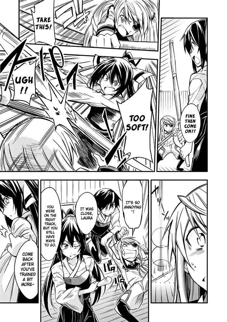 Infinite Stratos Black Bunny/White Bitter Chapter 4 page 3 - Chapter 4 : Lesson of the Sword