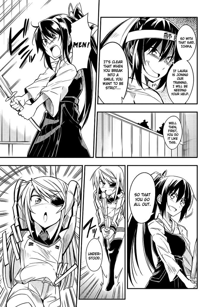 Infinite Stratos Black Bunny/White Bitter Chapter 4 page 5 - Chapter 4 : Lesson of the Sword