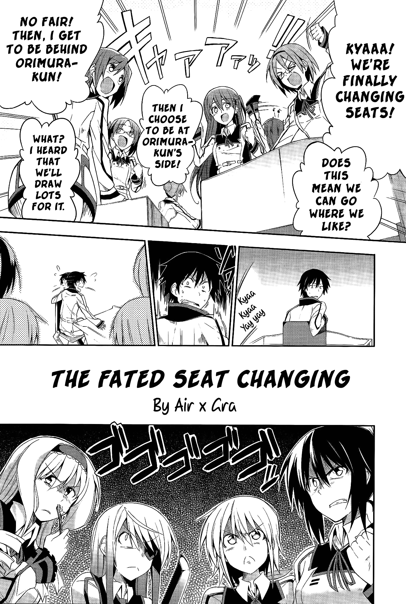 Infinite Stratos Comic Anthology Chapter 1 page 2 - Chapter 1 : The Fated Seat Changing