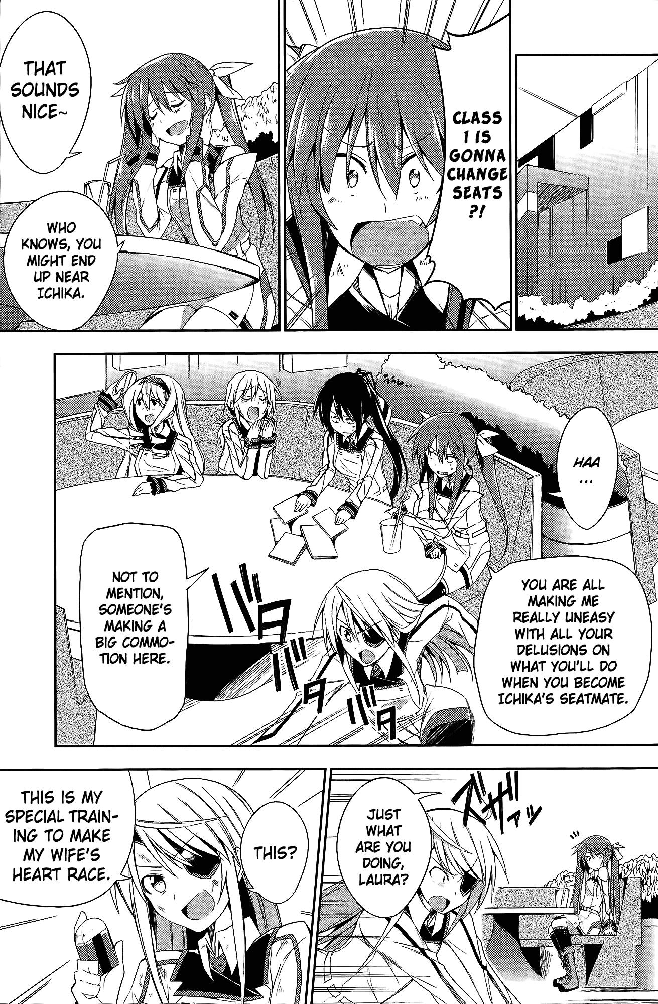 Infinite Stratos Comic Anthology Chapter 1 page 3 - Chapter 1 : The Fated Seat Changing