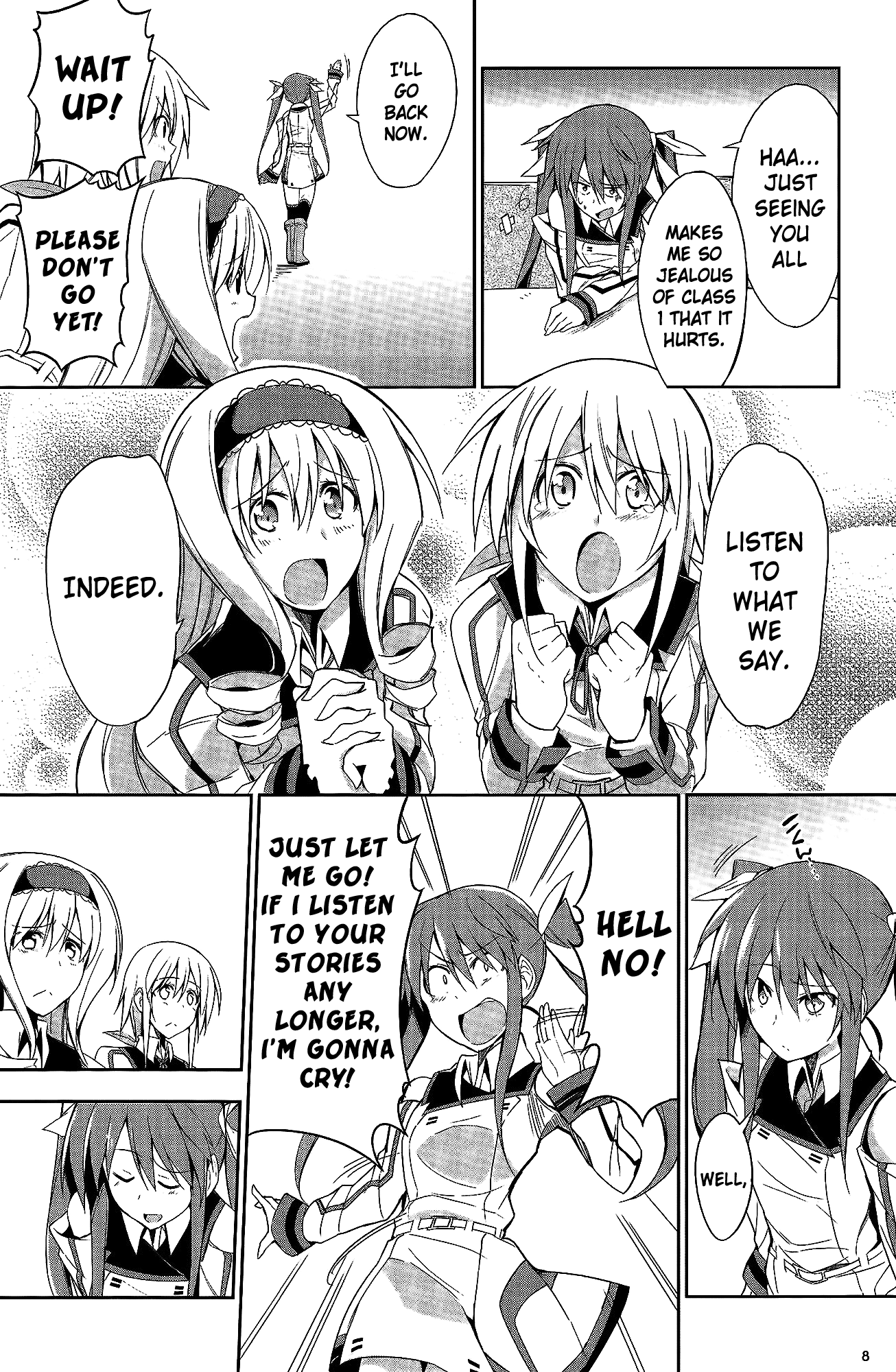 Infinite Stratos Comic Anthology Chapter 1 page 6 - Chapter 1 : The Fated Seat Changing
